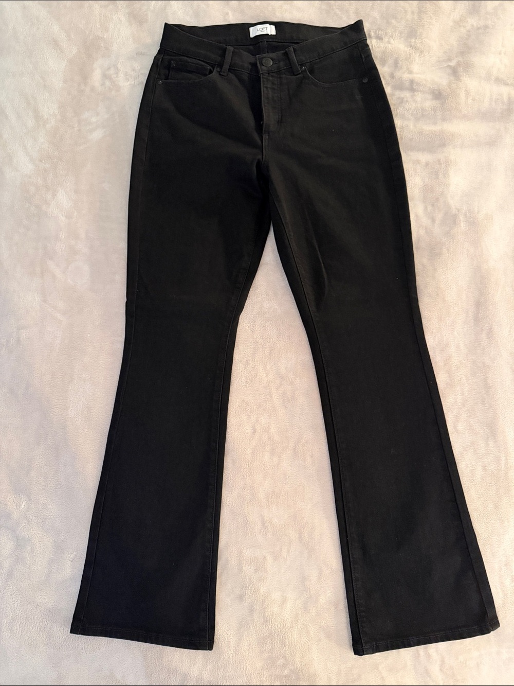 Loft Outlet - Bootcut Black Jeans - Size 4